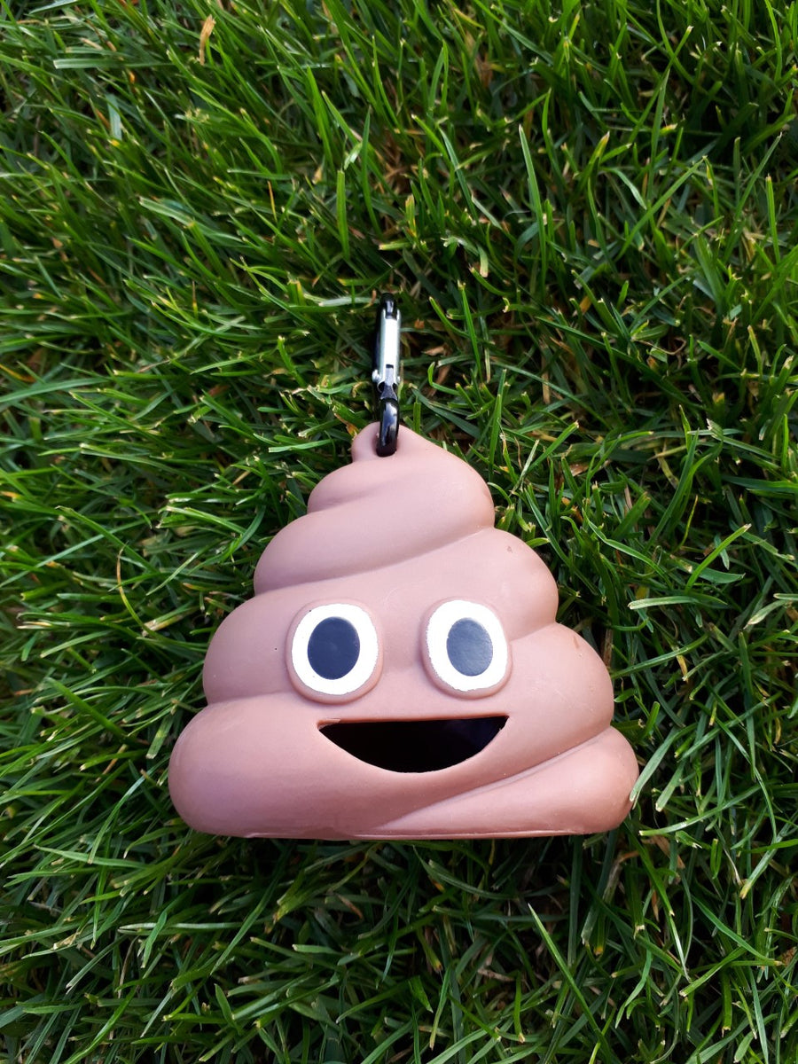 Poop Emoji Poop Bag Dispenser Pet Pasture